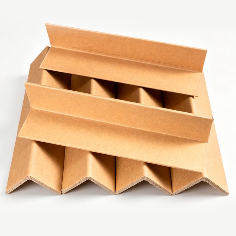 L-Shaped Paper Edge Protectors for Pallet Corner Reinforcement