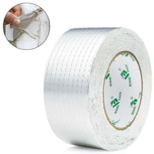 Aluminum butyl tape roll for sealing and weather protection