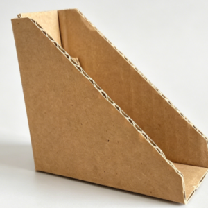 Corrugated paper edge protector profile for cushioned corner protection