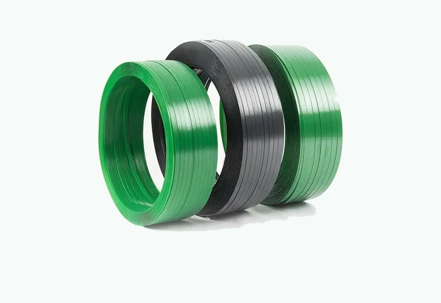 PET strapping for custom transport protection
