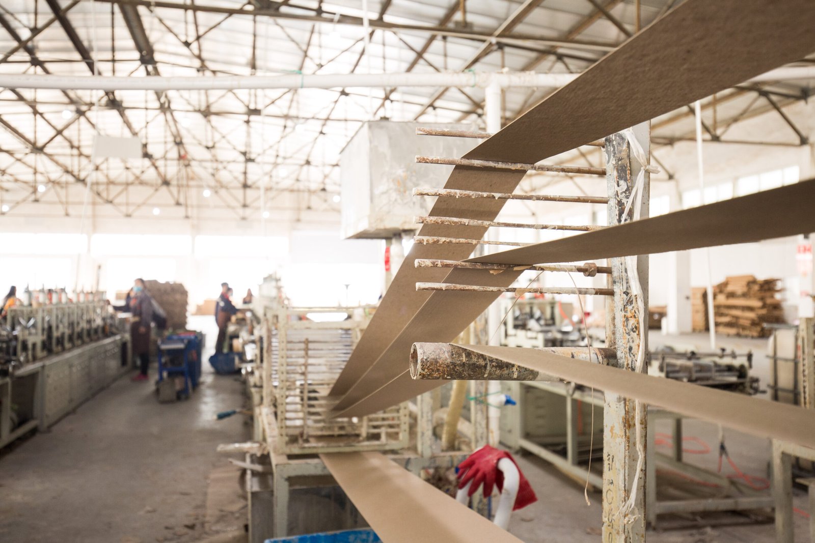 Paper packaging production line at Hengnice